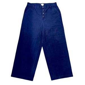 J. Crew Button Fly Cropped Pants